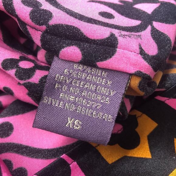 Hale Bob Pink Silk Dress - Picture 7 of 7